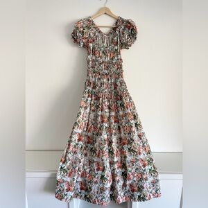 Dôen Leanne Dress – Liberty Calico Garden